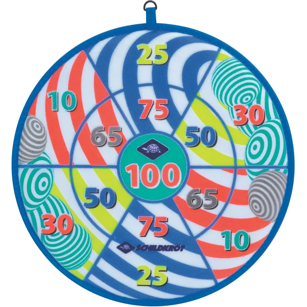 Schildkröt Funsports - Soft Dart Set, Klett-Dartscheibe Mit 2 X 3 Bällen 4 Schildkröt Funsports - Soft Dart Set, Klett-Dartscheibe Mit 2 X 3 Bällen – Bild 2