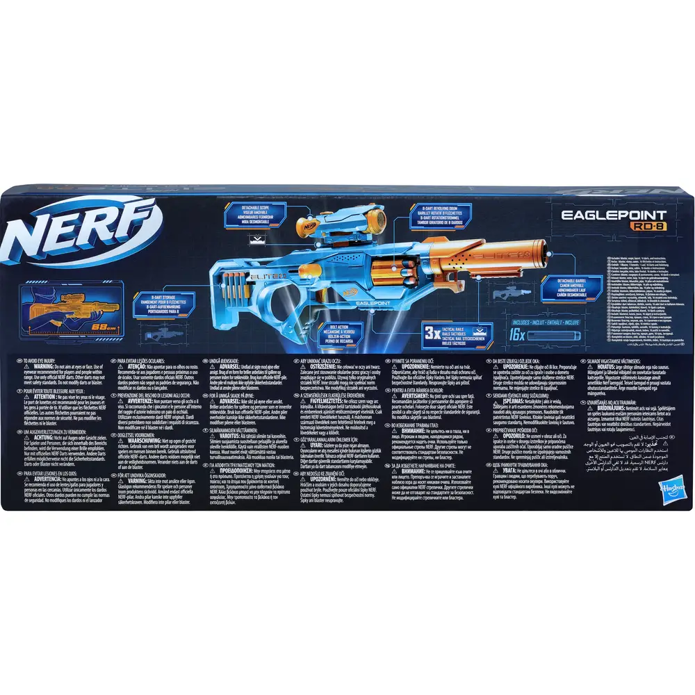 Nerf Elite 2.0 Eaglepoint RD-8 Blaster 7 Nerf Elite 2.0 Eaglepoint RD-8 Blaster – Bild 5