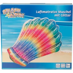 Splash & Fun Luftmatratze Muschel 135 X 115 Cm -Berühmter Spielzeug Geschäft 77001204 3 2 4018501079759