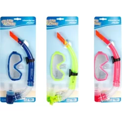 Splash & Fun Maske+Schnorchel Pro Star, Silikon,ab 6 Jahren