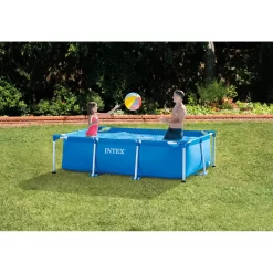 Intex Rectangular Frame Pool, Ca. 2,20 X 1,50 X 0,60 M
