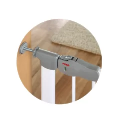 Reer 46302 Tür- Und Treppenschutzklemmgitter I-Gate Auto-Close, Automatisch Schließend, Aus Metall