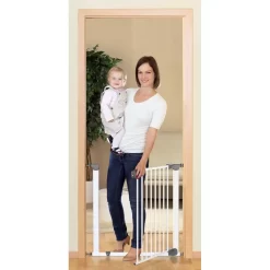 Reer 46302 Tür- Und Treppenschutzklemmgitter I-Gate Auto-Close, Automatisch Schließend, Aus Metall -Berühmter Spielzeug Geschäft 90090157 11 4013283463024