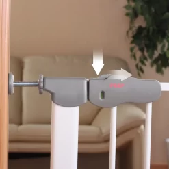 Reer 46302 Tür- Und Treppenschutzklemmgitter I-Gate Auto-Close, Automatisch Schließend, Aus Metall -Berühmter Spielzeug Geschäft 90090157 15 4013283463024