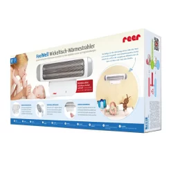 Reer 1926 FeelWell Wickeltisch-Wärmestrahler, Wandmontage -Berühmter Spielzeug Geschäft 90104462 2 3 4013283019269