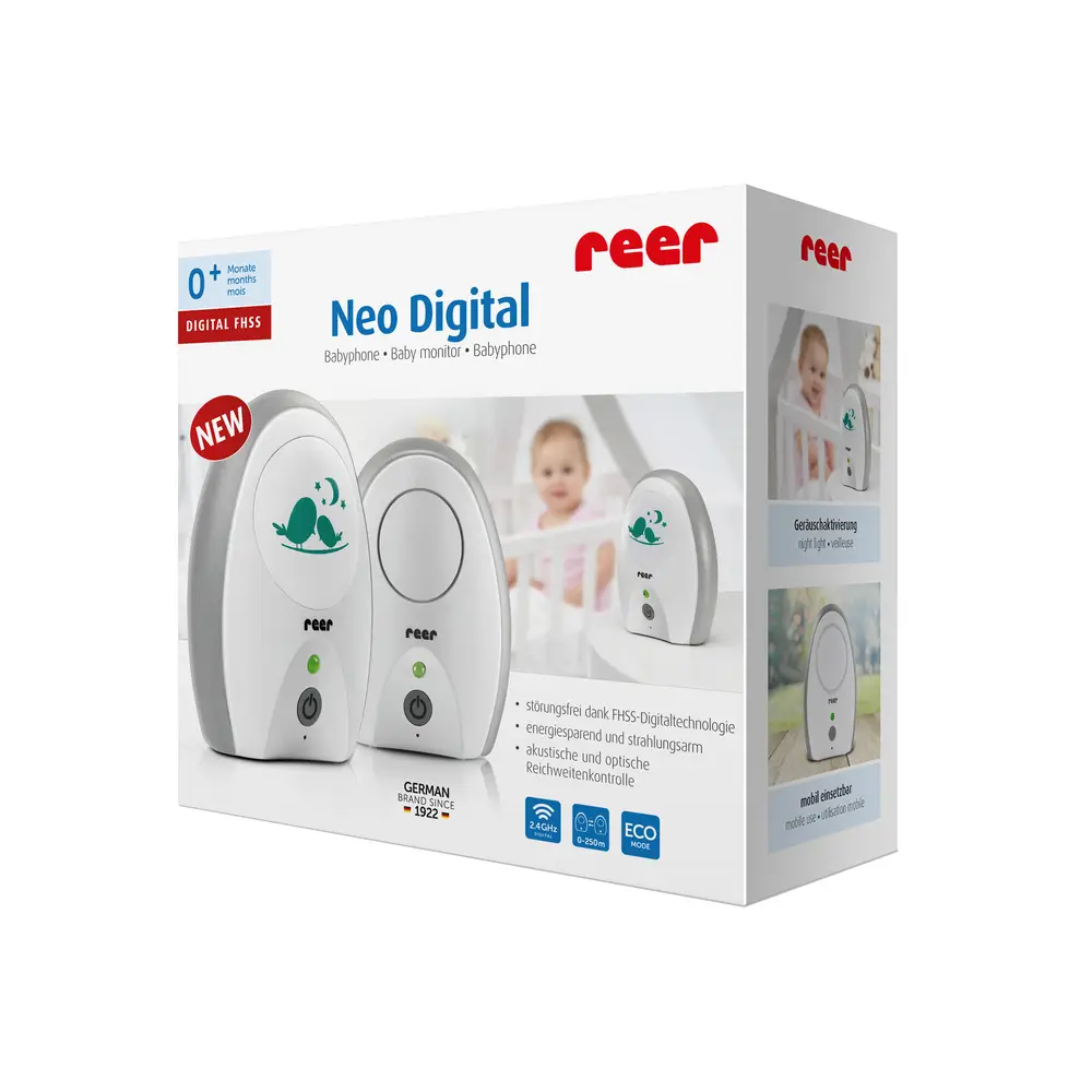 Reer 50040 Neo Digital Babyphone 4 Reer 50040 Neo Digital Babyphone – Bild 2