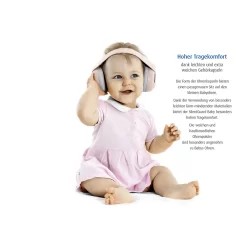 Reer SilentGuard Baby Kapselgehörschutz, Rosa