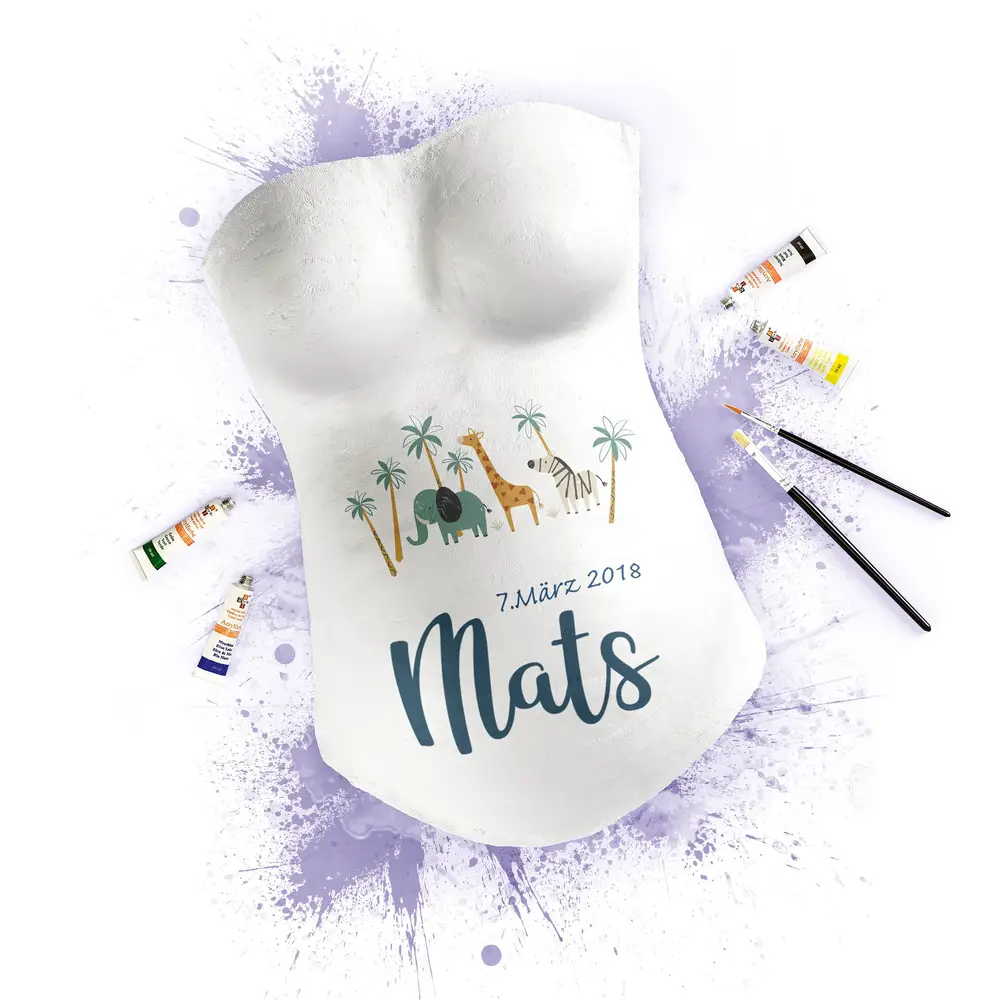 Reer Mama Babybauch-Gipsabdruck-Set 3 Reer Mama Babybauch-Gipsabdruck-Set